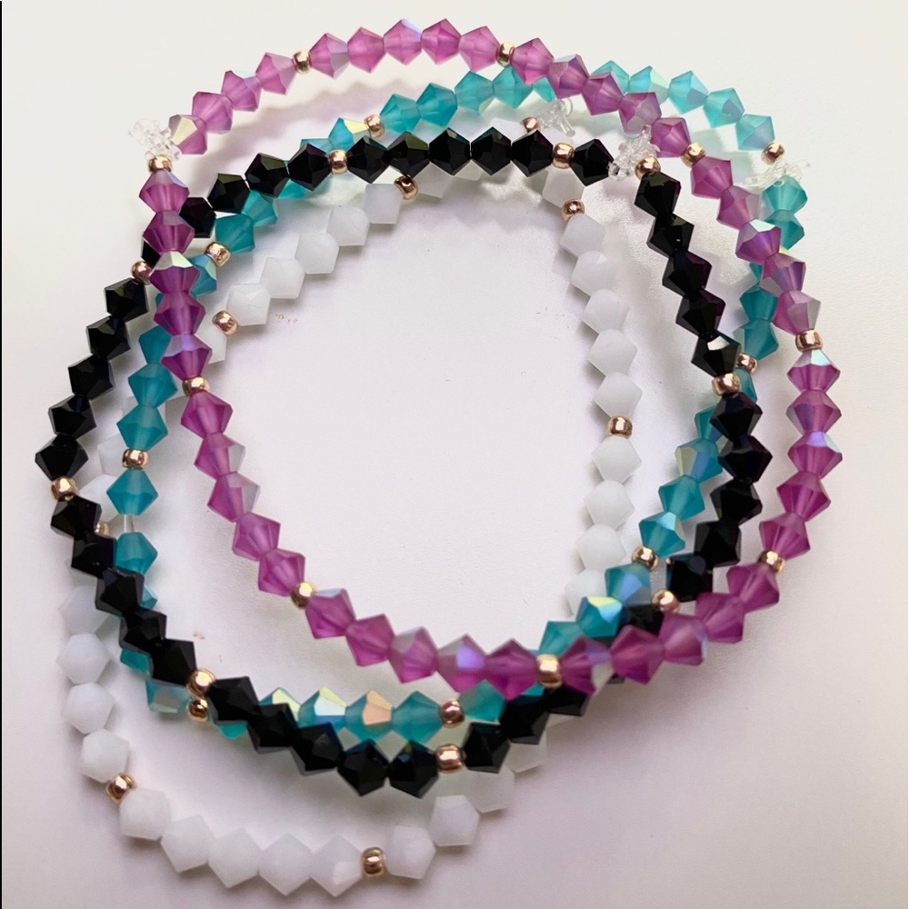 CRYSTAL BEAD BRACELETS